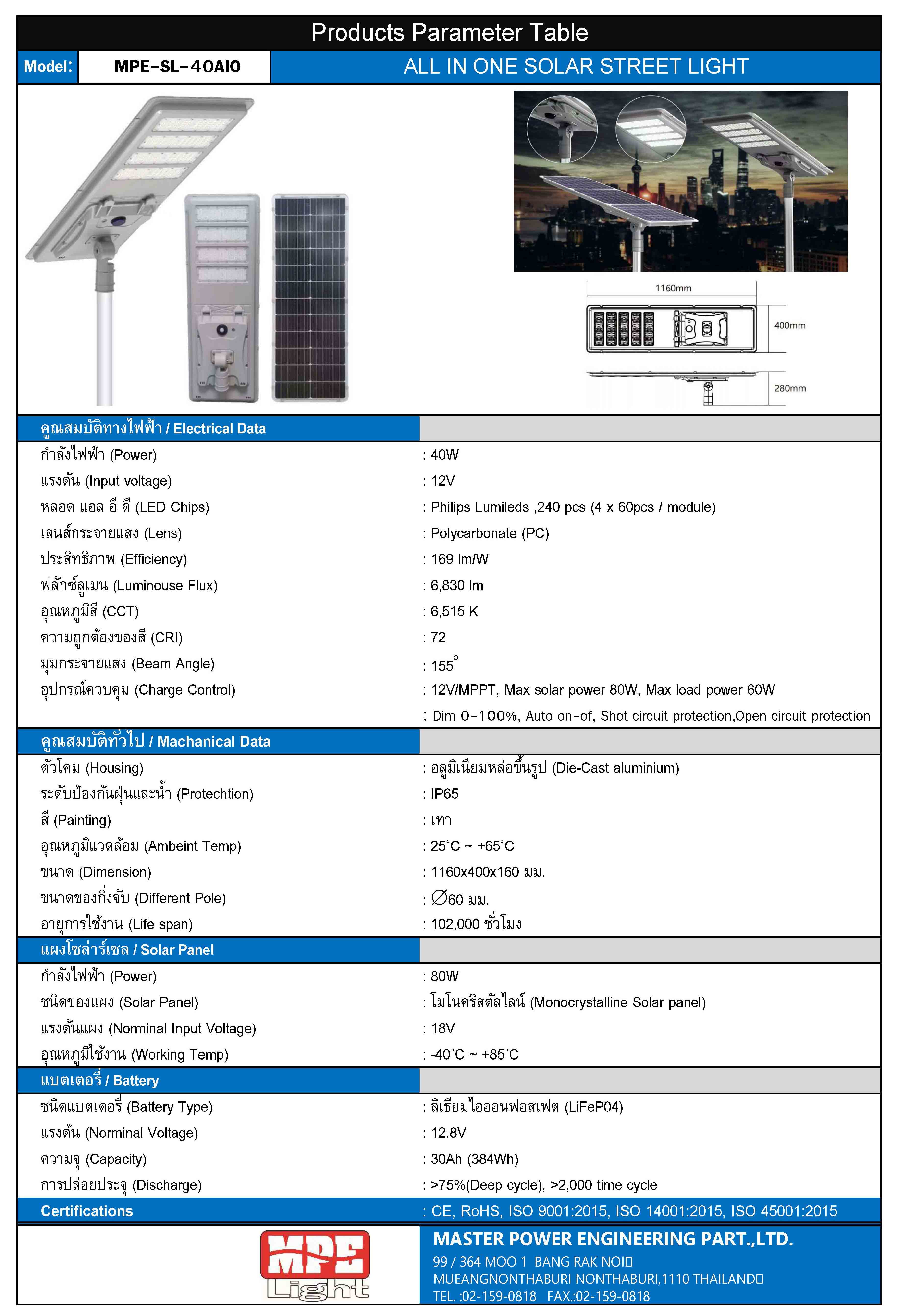 MPE SL 40AIO
